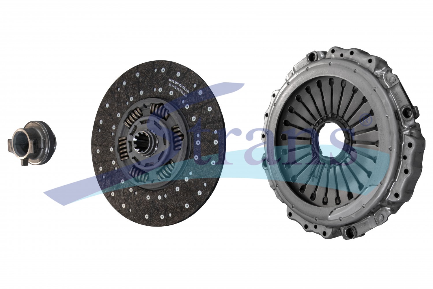 Complete Clutch Kit (Zc615 + Zc2054 + Zc154) Man Tga / Tgs / Tgx
